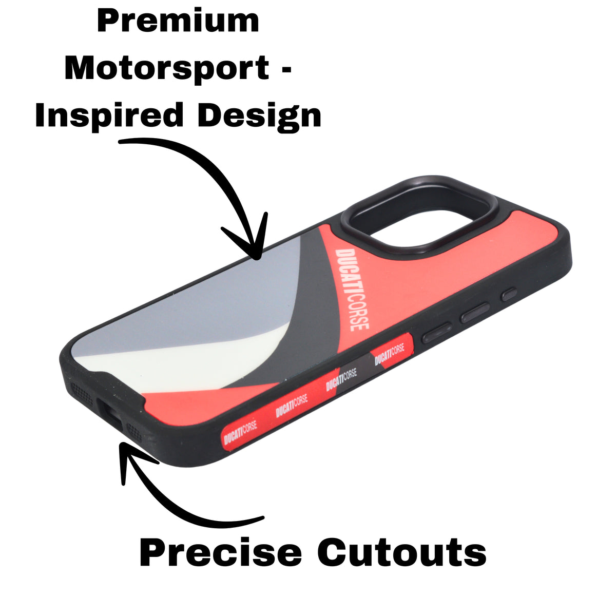 Premium Car Motorsport Edition Phone Case for iPhone 15 Pro