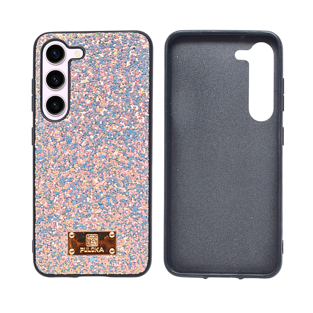 Elegant Glitter Glow Protective Phone Case for Samsung Galaxy S23