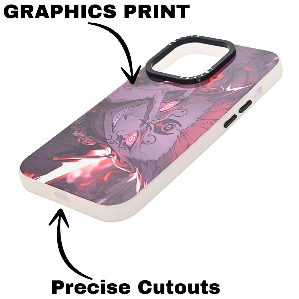 Anime Print Vibrant Character Design Phone Case for iPhone 14 Pro