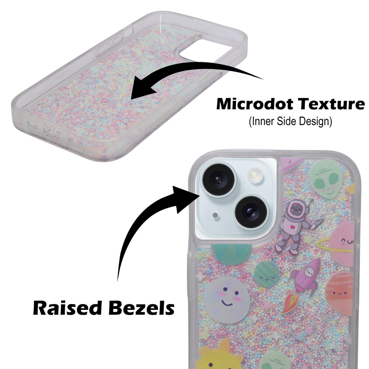 Playful Vibe Edition Cover For iPhone 14 Plus / 15 Plus