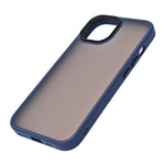 Frosted Translucent Shockproof Edge Frame Phone Case for iPhone 15