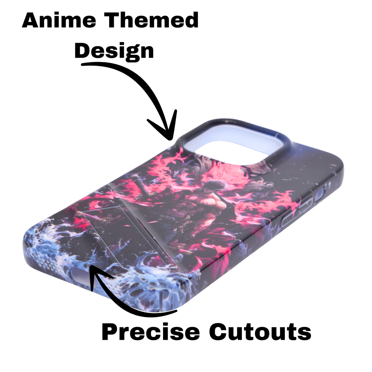 Anime With In-Built Stand Cover ForiPhone 14 Pro Max