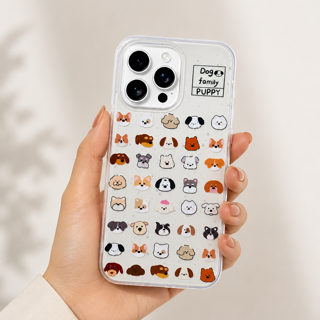 Dog Family Puppy Case