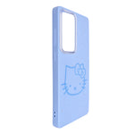 Glitter Sparkle Kitty Phone Case for Samsung Galaxy S25 Ultra