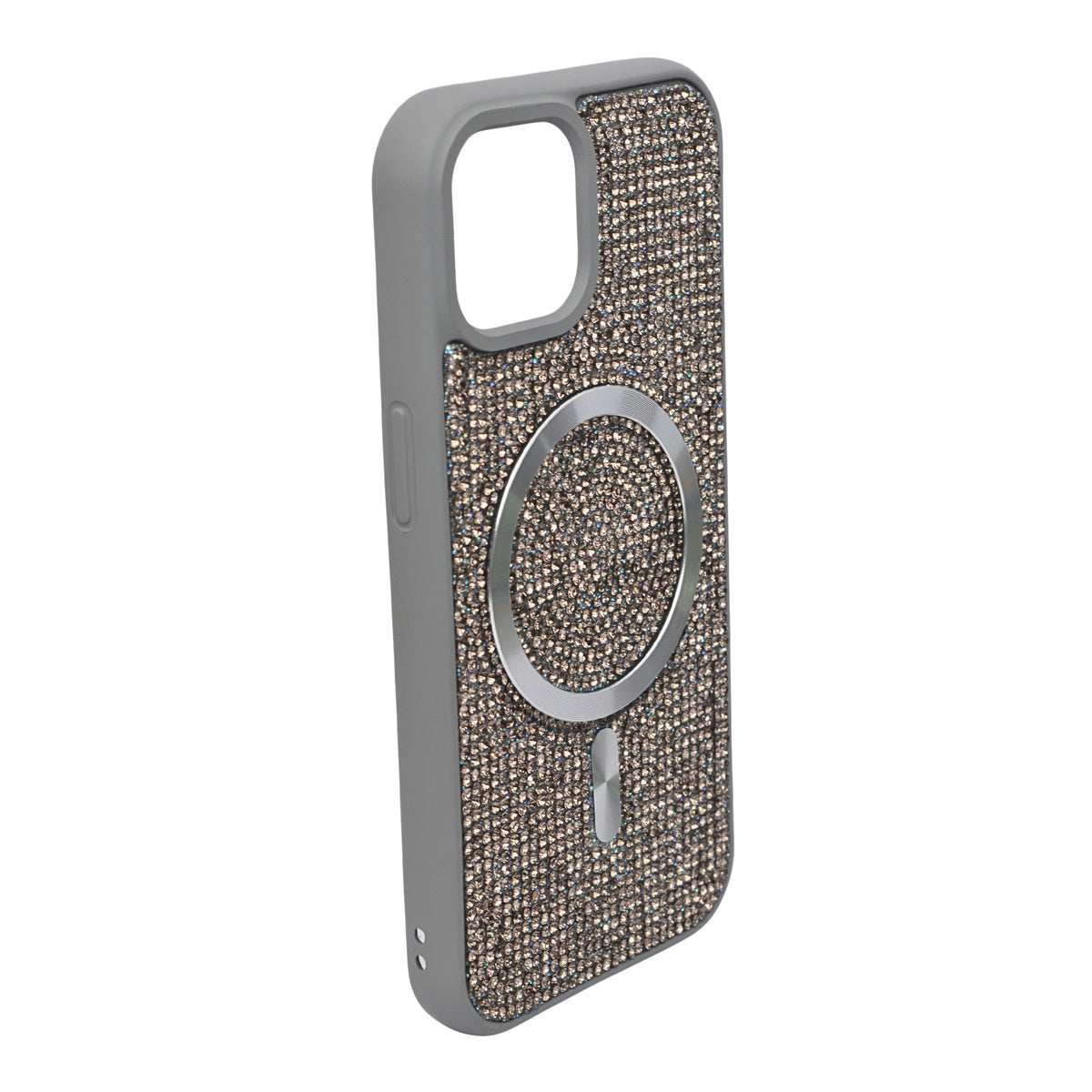 Luxury Rhinestone MagSafe Compatible Phone Case for iPhone 15
