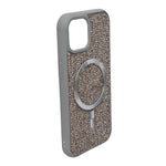 Luxury Rhinestone MagSafe Compatible Phone Case for iPhone 15
