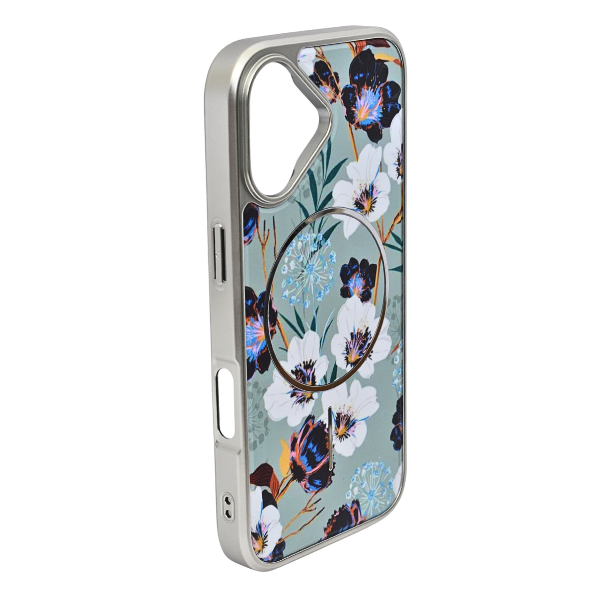 Floral Blossom Print MagSafe Compatible Phone Case for iPhone 17