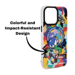 IKARIKUMA Angry Bear Series Cartoon Protective Phone Case For iPhone 15 Pro Max
