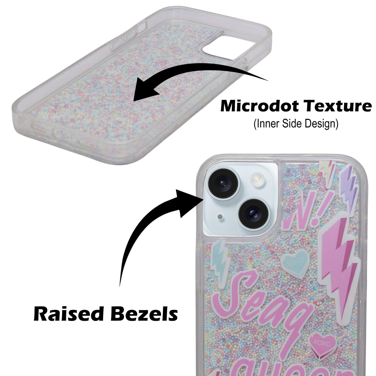 Playful Vibe Edition Cover For iPhone 14 Plus / 15 Plus