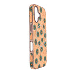 Cork Texture Printed MagSafe Compatible Phone Case for iPhone 17