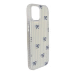 Aesthetic Bow & Floral Phone Case for iPhone 15