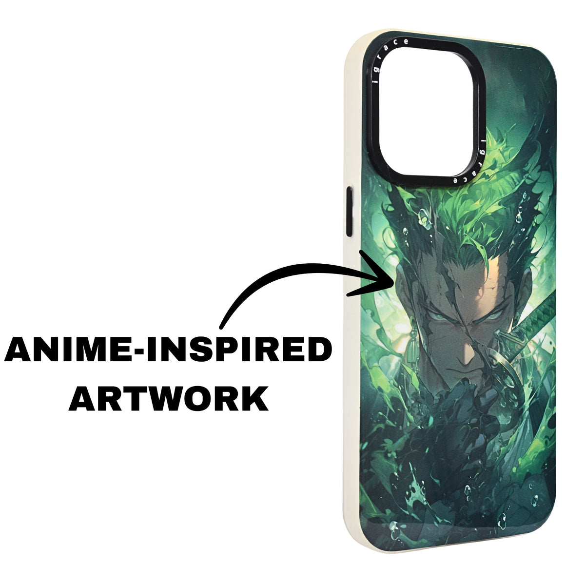 Anime Print Vibrant Character Design Phone Case for iPhone 14 Pro