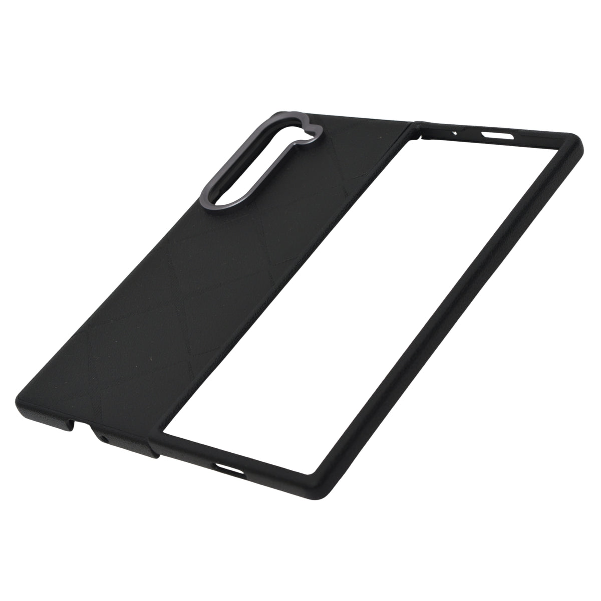 Modern Geometric Leather Finish Slim Case for Samsung Galaxy Z Fold 6