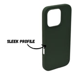 Premium Soft Silicone with Microfiber Lining Phone Case for iPhone 16 Pro