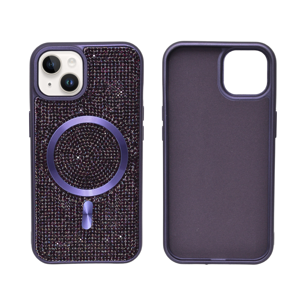 Luxury Rhinestone MagSafe Compatible Phone Case for iPhone 13 / 14