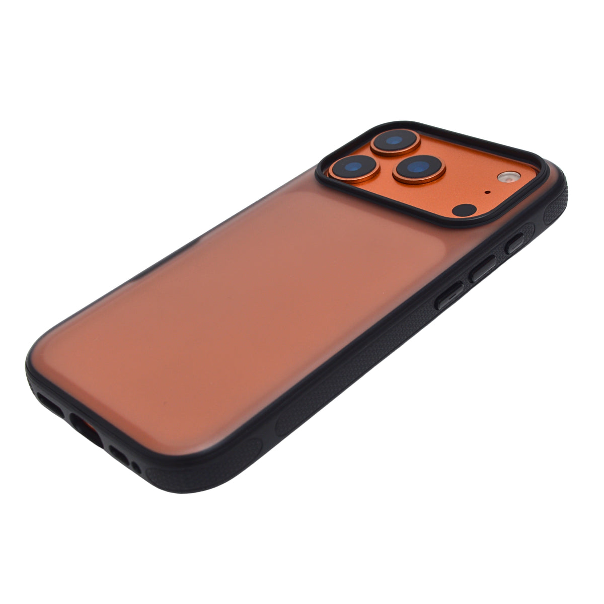 Smoky Matte with Side Grip Phone Case for iPhone 17 Pro