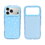 Cute Transparent Wavy Edge Phone Case for iPhone 17 Pro