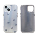 Aesthetic Bow & Floral Phone Case for iPhone 15