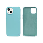 Premium Soft Silicone with Microfiber Lining Phone Case for iPhone 14 Plus / 15 Plus