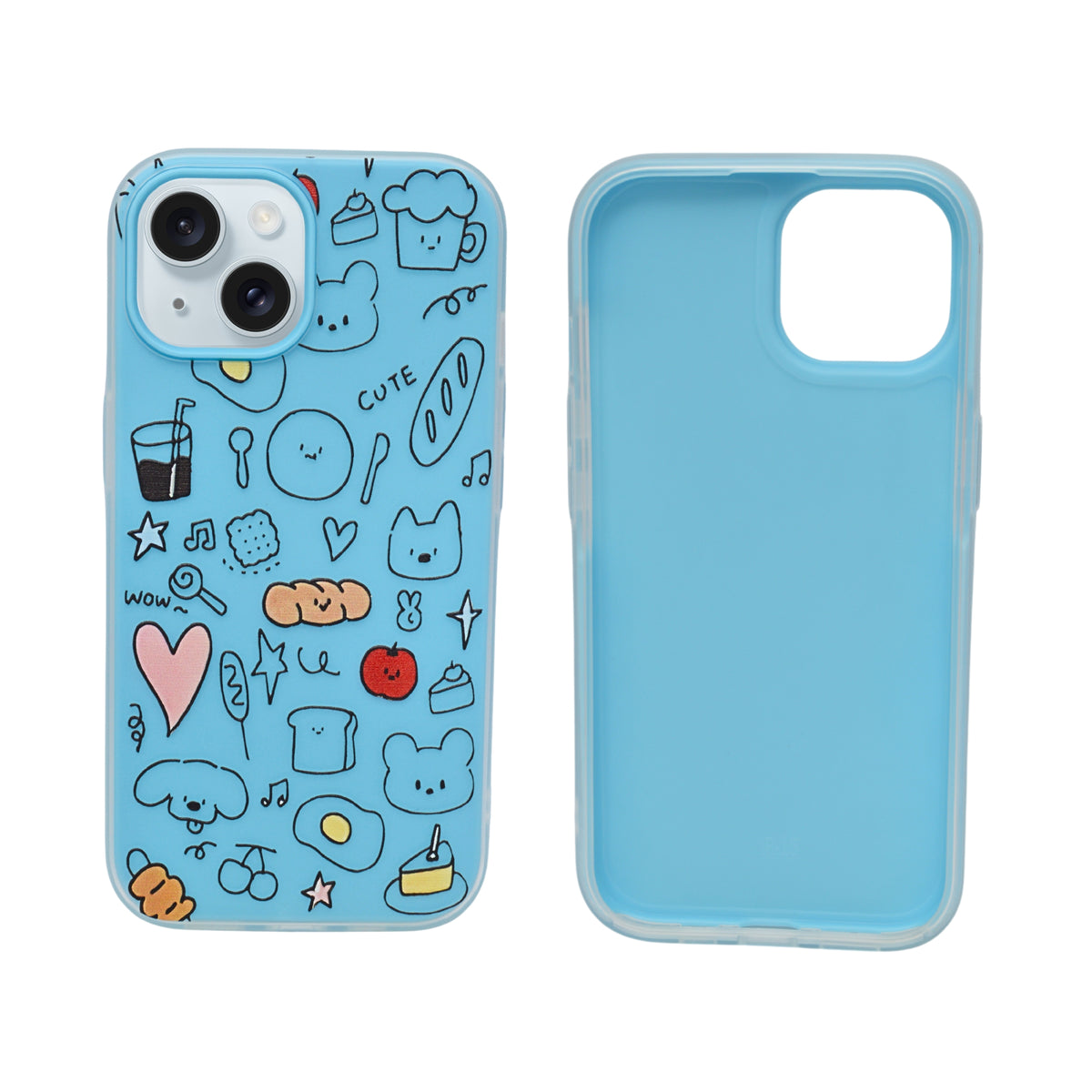 Minimal Aesthetic trendy Phone Case for iPhone 14Plus / 15Plus