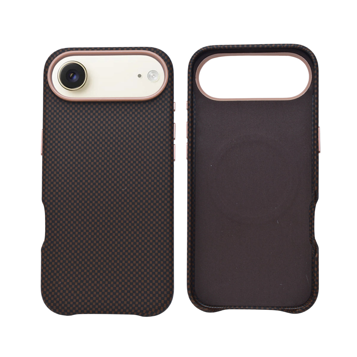 Sleek Carbon Fiber MagSafe Compatible Phone Case for iPhone 17 Air