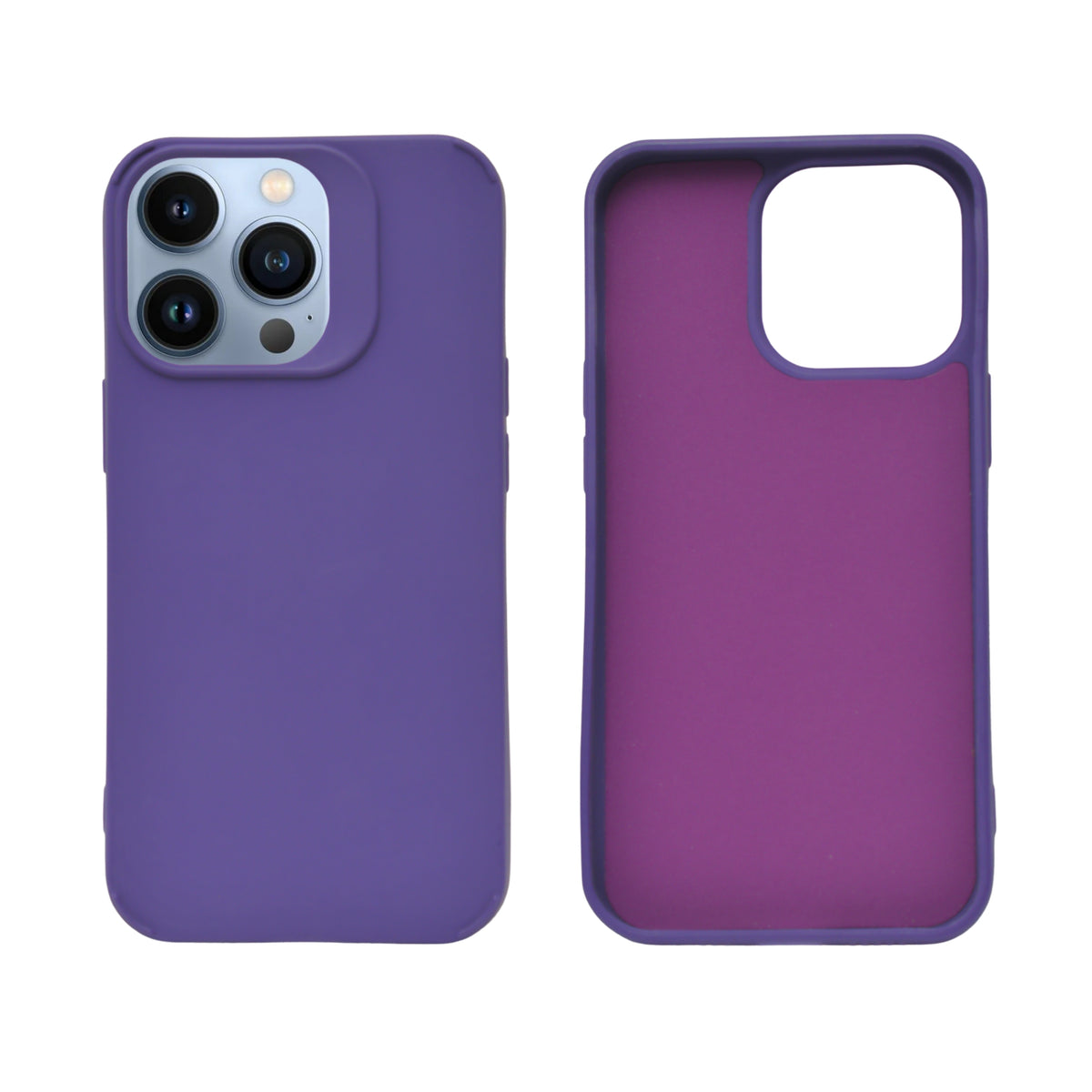 Premium Soft Silicone with Microfiber Lining Phone Case for iPhone 13 Pro Max