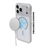 Crystal Clear Shockproof MagSafe Phone Case for iPhone 17 Pro
