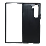 Modern Geometric Leather Finish Slim Case for Samsung Galaxy Z Fold 6