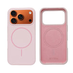 Soft Silicone with MagSafe Ring Phone Case for iPhone 17 Pro