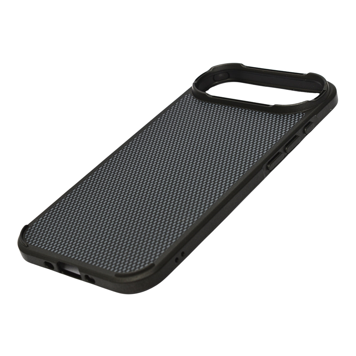 Geometric Carbon Fiber Texture Phone Case for iPhone 17 Air