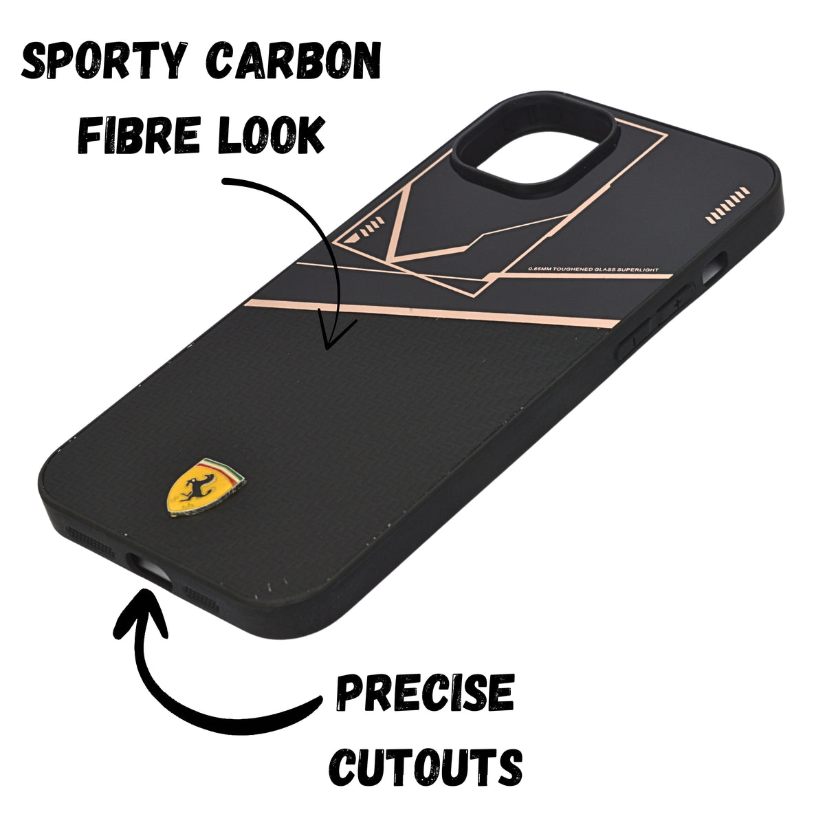 Premium Car Motorsport Edition Phone Case for iPhone 14Plus / 15Plus