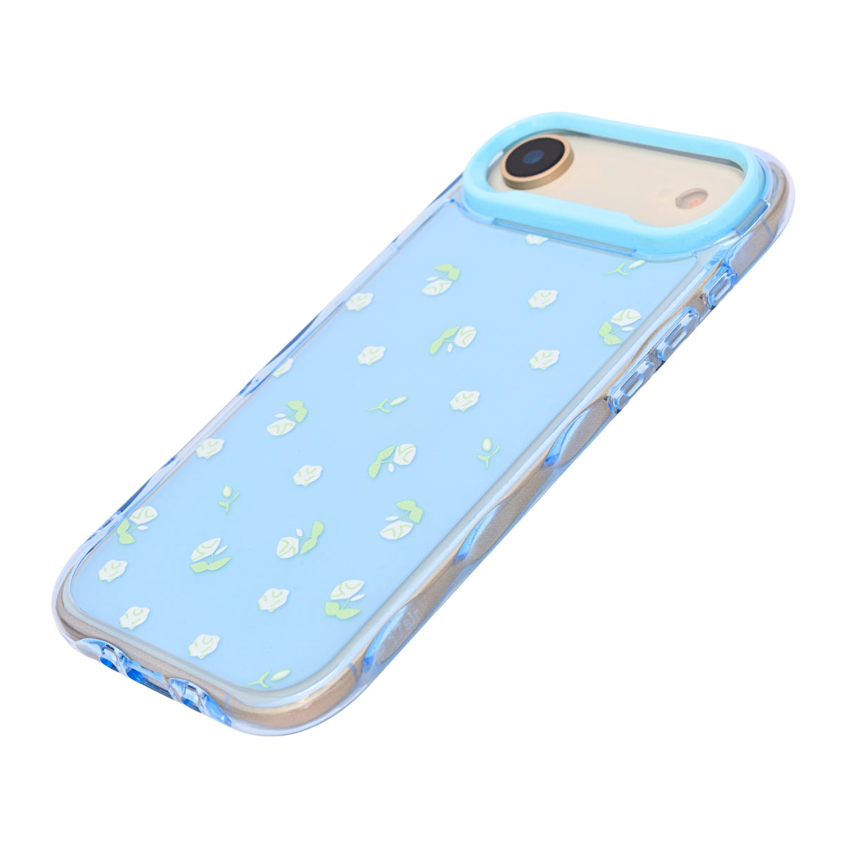 Cute Transparent Wavy Edge Phone Case for iPhone 17 Air