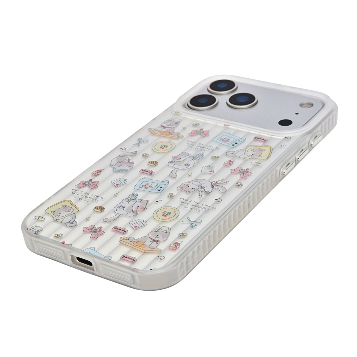 Aesthetic Bow & Floral Phone Case for iPhone 17 Pro