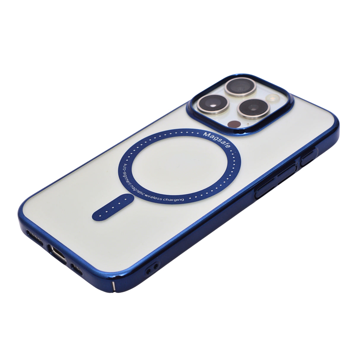 Crystal Clear MagSafe Compatible Transparent Phone Case for iPhone 15 Pro