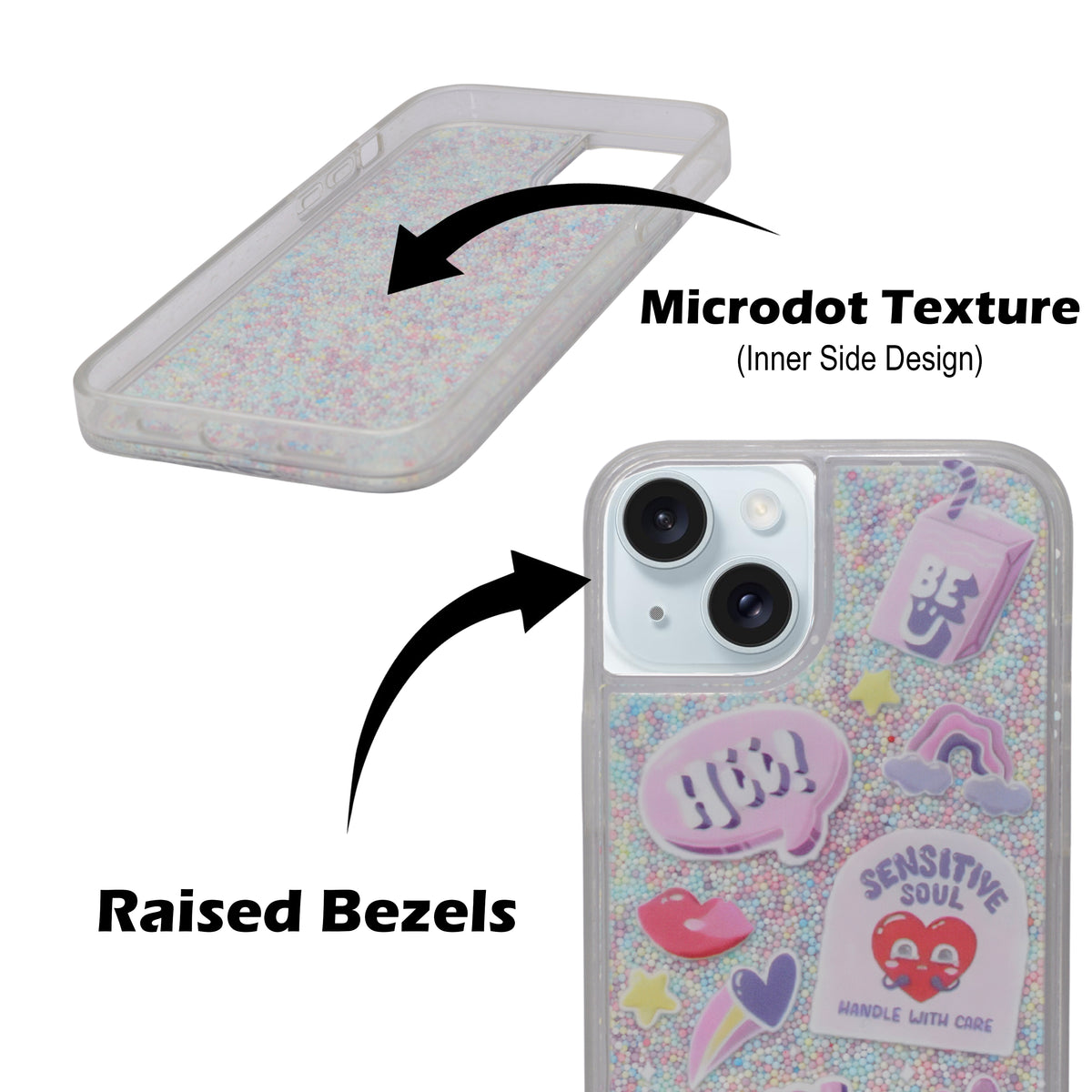 Playful Vibe Edition Cover For iPhone 14 Plus / 15 Plus