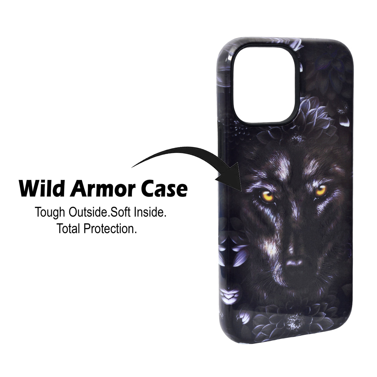 Wild Spirit Series Print Phone Cover For iPhone 15 Pro
