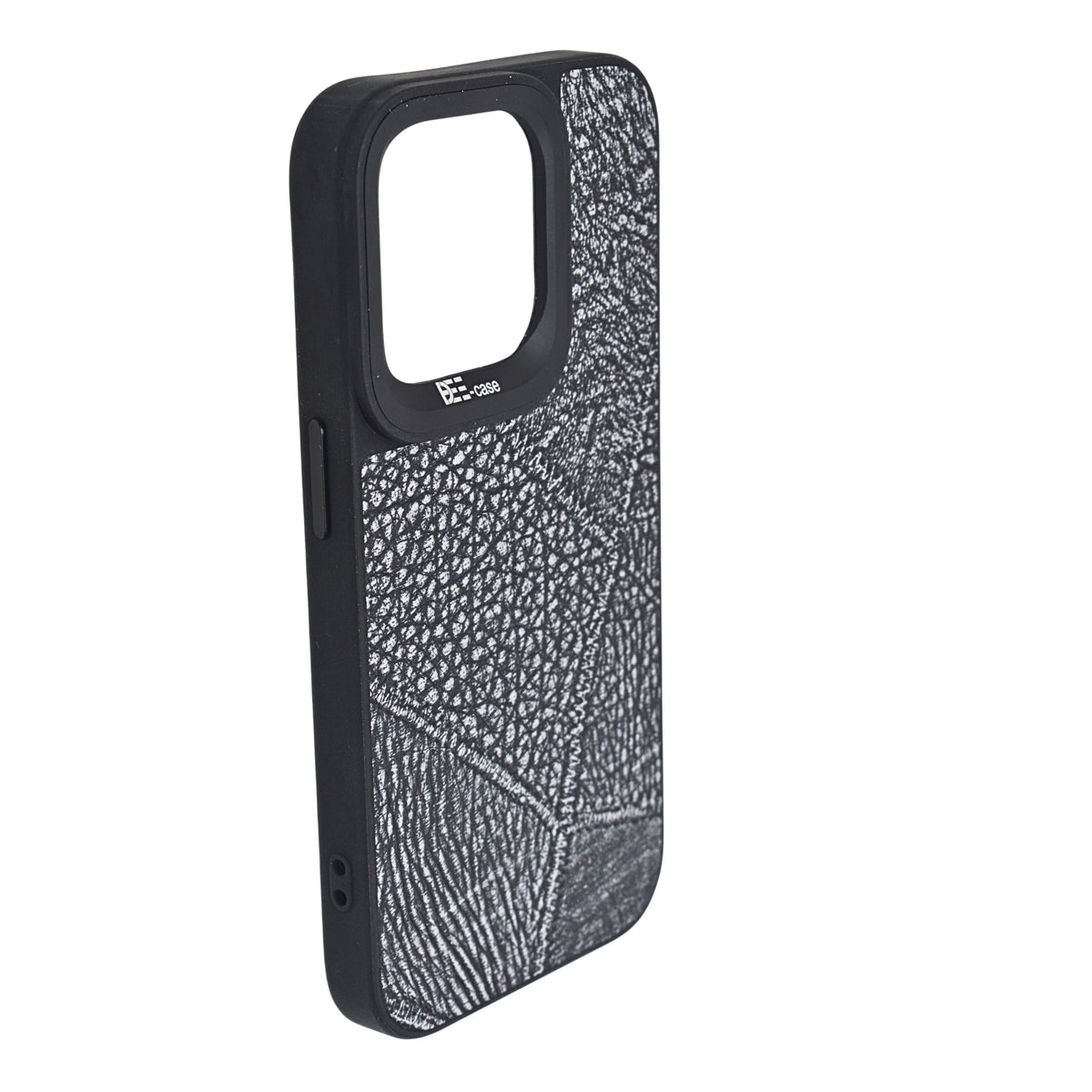 Luxury Textured Leather Finish with Raised Camera Frame Phone Case for iPhone 14 Pro