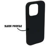 Premium Soft Silicone with Microfiber Lining Phone Case for iPhone 16 Pro