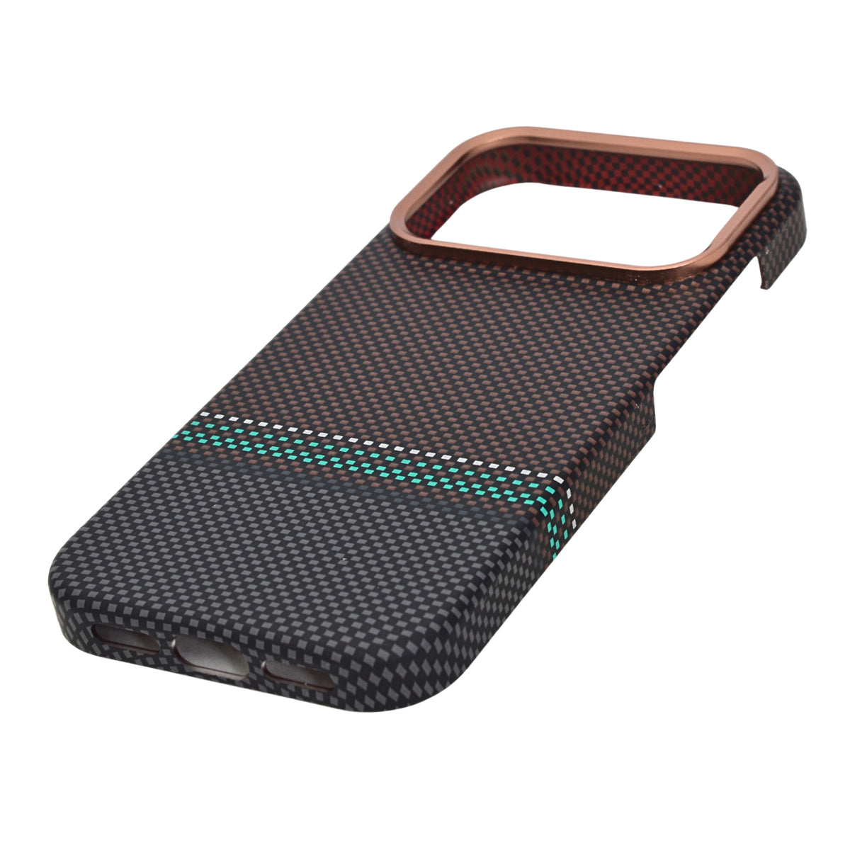 Kevlar Texture Magsafe Armor Phone Case for iPhone 17 Pro Max