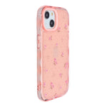 Cute Transparent Wavy Edge Phone Case for iPhone 14 Plus/ 15 Plus
