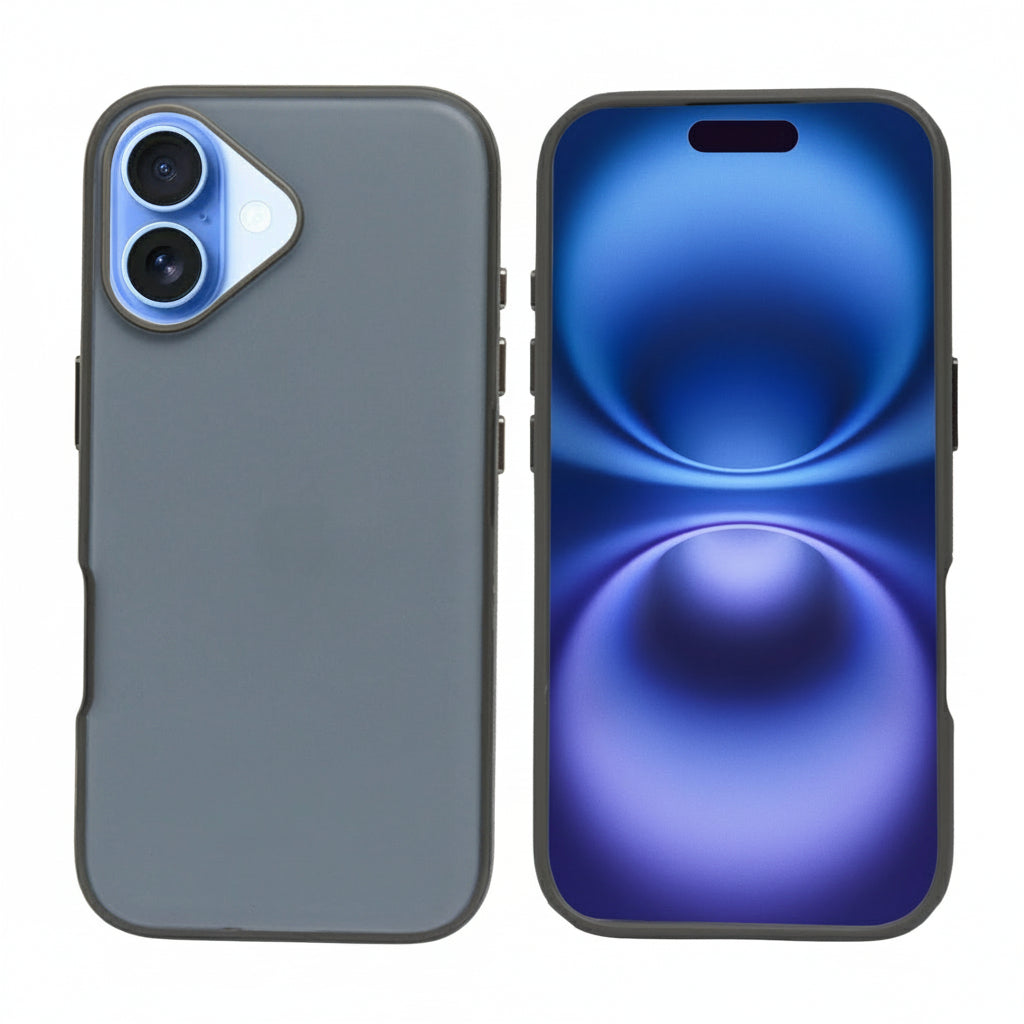 Smoky Matte with Side Grip Phone Case for iPhone 17