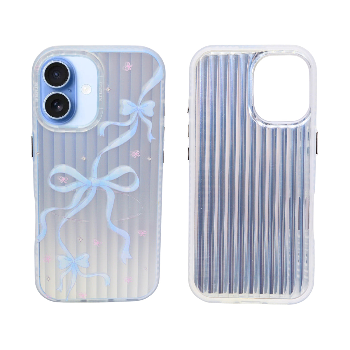 Aesthetic Bow & Floral Phone Case for iPhone 17