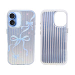 Aesthetic Bow & Floral Phone Case for iPhone 17
