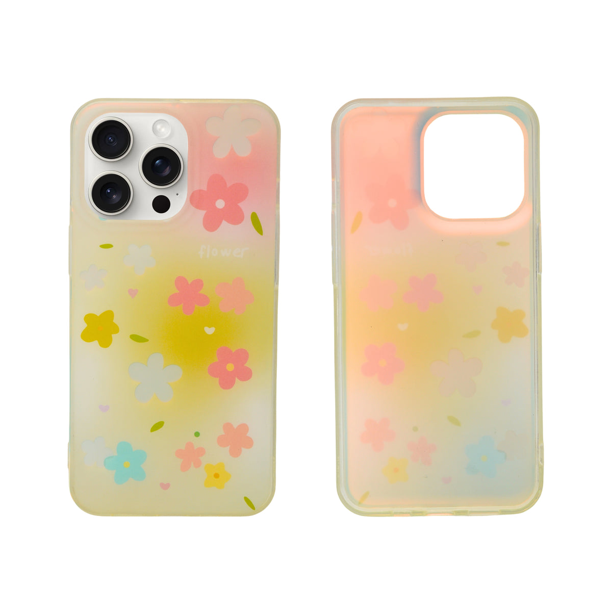 Soft Aesthetic Gradient Phone Cover for iPhone 13 Pro