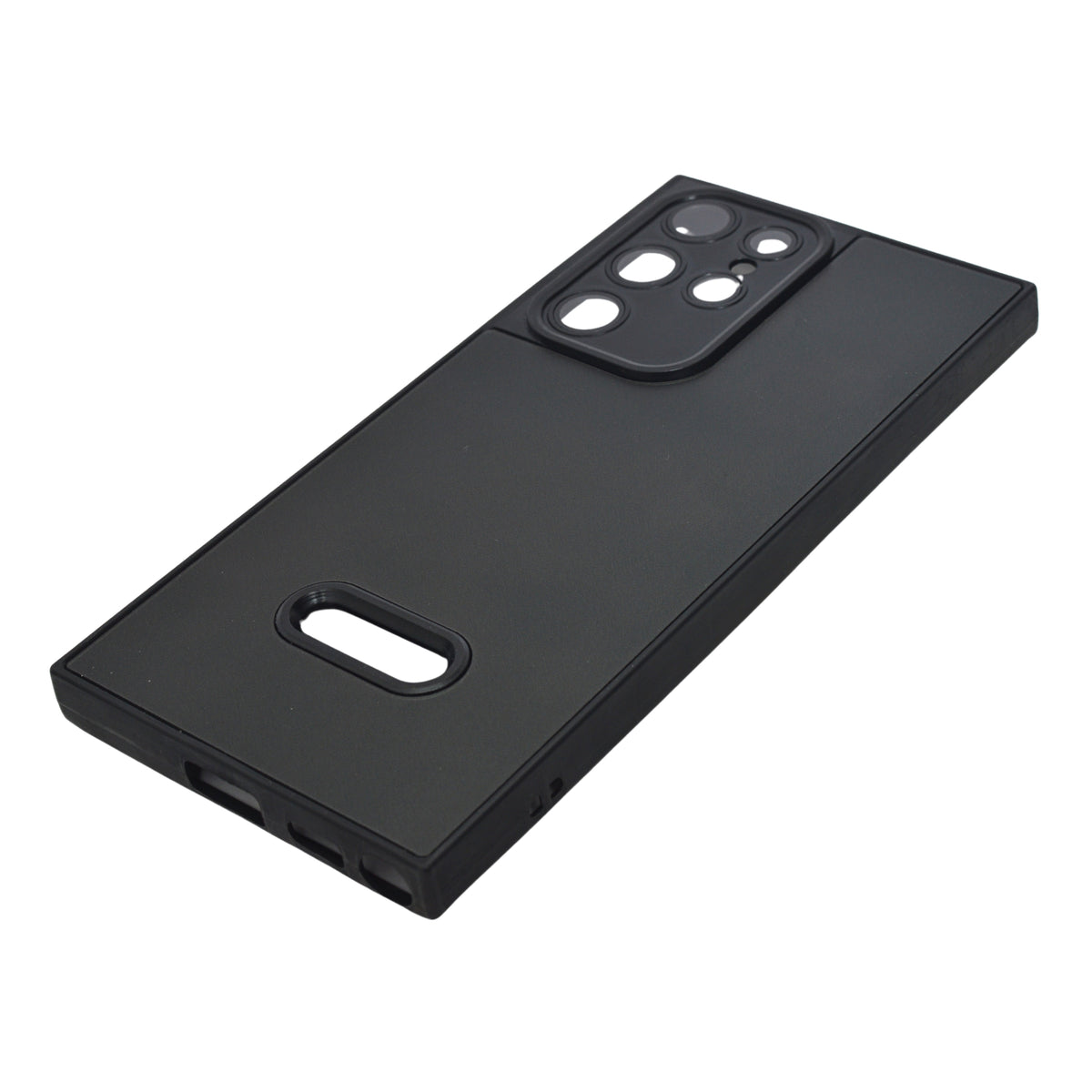 Matte Finish with Logo Cutout Phone Case for Samsung S22Ultra