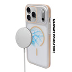 Crystal Clear Shockproof MagSafe Phone Case for iPhone 17 Pro