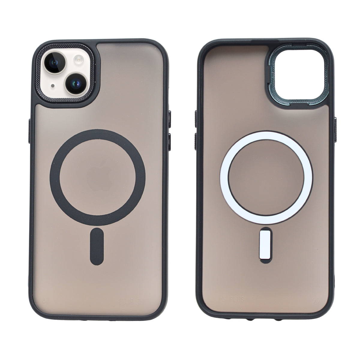Matte Magsafe with Camera Design Phone Case for iPhone 14 Plus / 15 Plus