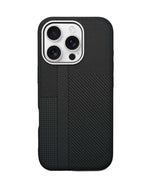 Carbon Fiber Texture Anti-Fall Protective Case for iPhone 16 Pro Max