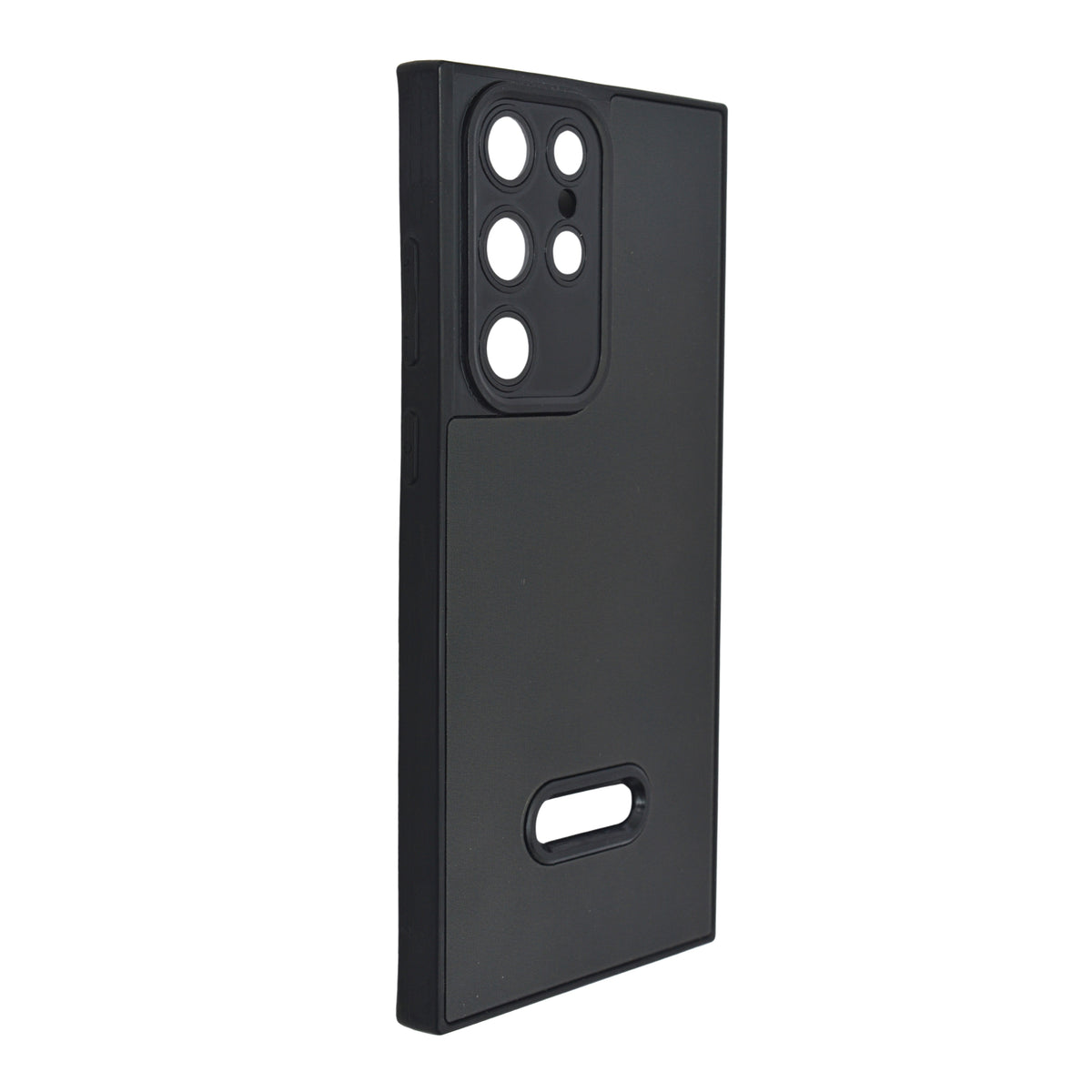 Matte Finish with Logo Cutout Phone Case for Samsung S22Ultra
