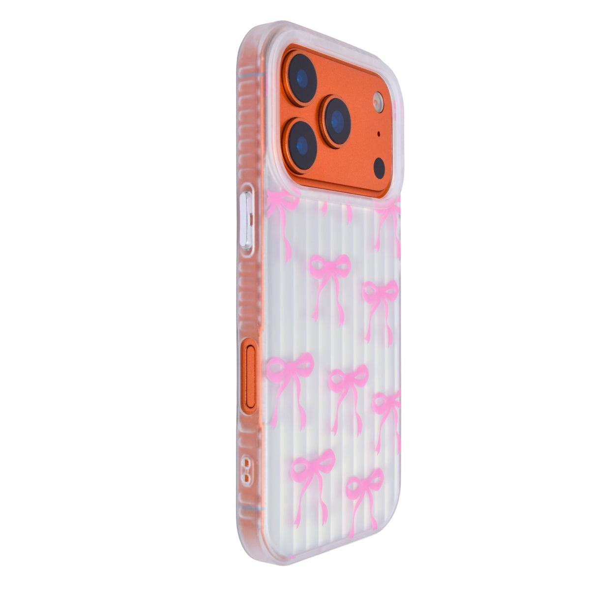 Aesthetic Bow & Floral Phone Case for iPhone 17 Pro